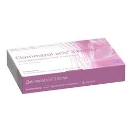 Abbildung: Clotrimazol acis 3 Kombipackung Kombipackung, 1 St PZN 14439886