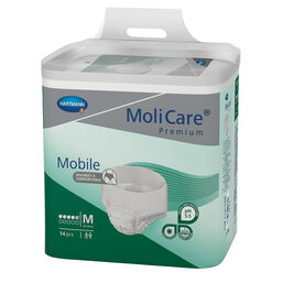 Abbildung: Molicare Premium Mobile 5 Tropfen Größe M 14 St PZN 14442753
