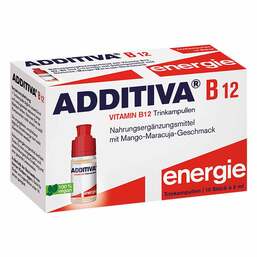 Abbildung: Additiva Vitamin B12 Trinkampullen Trinkampullen, 10X8 ml PZN 14445817