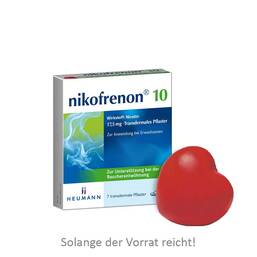 Abbildung: Nikofrenon 10 Heumann transdermale Pflaster Pflaster transdermal, 7 St PZN 14448069