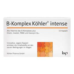 Abbildung: B-Komplex Köhler intense Kapseln 15 St, Kapseln PZN 14448253
