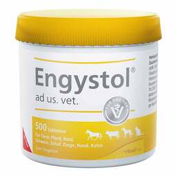Abbildung: Engystol Tabletten ad us.vet. (für Tiere) 500 St, Tabletten PZN 15023656