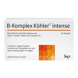 Abbildung: B-Komplex Köhler intense Kapseln 30 St, Kapseln PZN 15023662