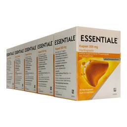 Abbildung: Essentiale Kapseln 300 mg 250 St, Hartkapseln PZN 15191425 
