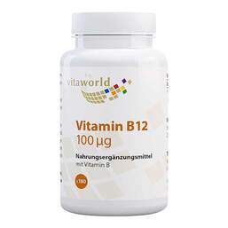 Abbildung: Vitamin B12 100 µg Tabletten 180 St, Tabletten PZN 15196658