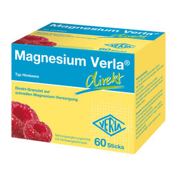 Abbildung: Magnesium Verla direkt Granulat Himbeere 60 St, Granulat PZN 15201141