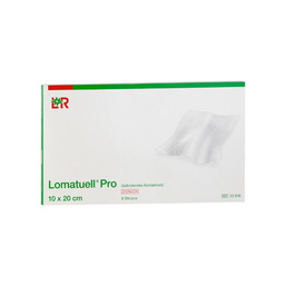 Abbildung: Lomatuell Pro 10x20 cm steril 8 St, Verband PZN 15201684