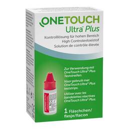 Abbildung: One Touch Ultra Plus Kontrolllösung hoch 3.8 ml, Lösung PZN 15202838