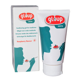 Abbildung: Gloup Zero Medikamenteneinnahme Gel Himbeere 75 ml, Gel PZN 15203217