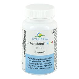 Abbildung: Enterobact Kind plus Kapseln 60 St, Kapseln PZN 15204352