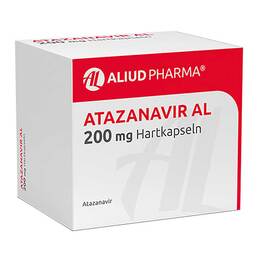 Abbildung: Atazanavir AL 200 mg Hartkapseln 60 St, Hartkapseln PZN 15227413