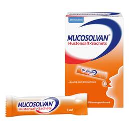 Abbildung: Mucosolvan Hustensaft-Sachets Lösung zum Einnehmen, 21X5 ml PZN 15238871