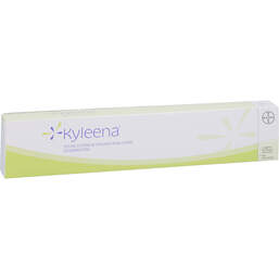 Abbildung: Kyleena 19,5 mg intrauterin.Wirkstofffreisetz.System 1X1 St, Intrauterinpessar PZN 15250300