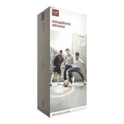 Abbildung: Bort Taloxpress Sprunggelenksorth.links M grau 1 St, Bandage PZN 15253646