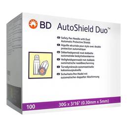 Abbildung: BD Autoshield Duo Sicherheits Pen Nadel 5 mm 100 St, Kanüle PZN 15253907