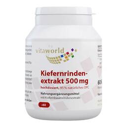Abbildung: Kiefernrindenextrakt 500 mg 95% OPC Kapseln 60 St, Kapseln PZN 15255674