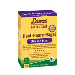 Abbildung: Luvos Heilerde Bio Silastin Plus Haut Haare Nägel Kapseln, 30 St PZN 15258483