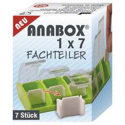 Abbildung: Anabox 1x7 Fachteiler 1 St PZN 15259293