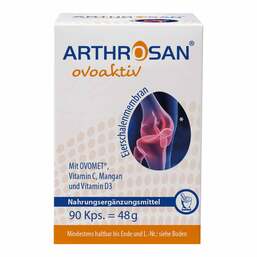 Abbildung: Arthrosan ovoaktiv Eierschalenmembran Kapseln Kapseln, 90 St PZN 15261769