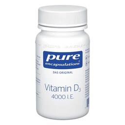 Abbildung: Pure Encapsulations Vitamin D3 4000 I.E. Kapseln Kapseln, 30 St PZN 15264182