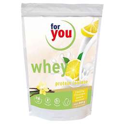 Abbildung: For You whey protein isolate recovery Vanille-Zit. Pulver, 840 g PZN 15264302