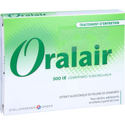 Abbildung: Oralair 300IR Forts.Gräser Sublingualtabletten 90 St, Sublingualtabletten PZN 15266382