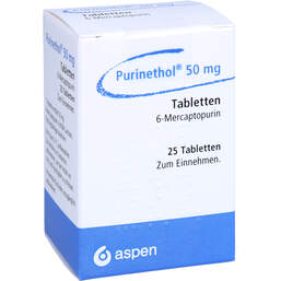 Abbildung: Puri-Nethol Tabletten 25 St, Tabletten PZN 15267364