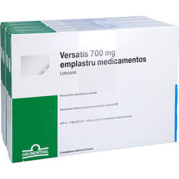 Abbildung: Versatis 700 mg wirkstoffhaltiges Pflaster 20 St, Pflaster PZN 15268688