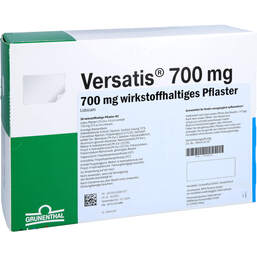 Abbildung: Versatis 700 mg wirkstoffhaltiges Pflaster 30 St, Pflaster PZN 15268702