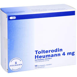 Abbildung: Tolterodin Heumann 4 mg Hartkapseln retardiert 98 St, Retard-Kapseln PZN 15269475