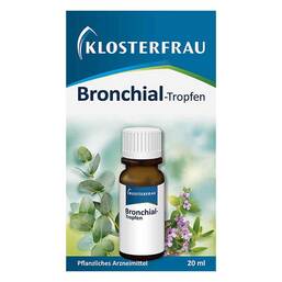 Abbildung: Klosterfrau Bronchial-Tropfen 20 ml, Tropfen PZN 15293752
