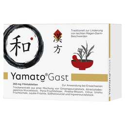 Abbildung: Yamato Gast 265 mg Filmtabletten Filmtabletten, 126 St PZN 15294243