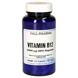Abbildung: Vitamin B12 1000 µg GPH Kapseln Kapseln, 120 St PZN 15294711
