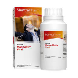 Abbildung: Mantra Mannaktiv Vital Kapseln Kapseln, 120 St PZN 15297187