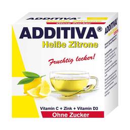 Abbildung: Additiva heiße Zitrone ohne Zucker Sachets 100 g, Pulver PZN 15298117