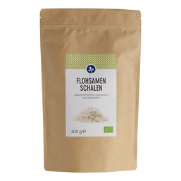 Abbildung: Flohsamenschalen Bio 300 g PZN 15301150