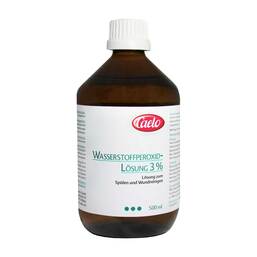 Abbildung: Wasserstoffperoxid 3% Caelo Flüssigkeit, 500 ml PZN 15301799