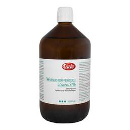 Abbildung: Wasserstoffperoxid 3% Caelo Flüssigkeit, 1000 ml PZN 15301807