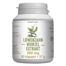 Abbildung: Löwenzahnwurzel-Extrakt 500 mg Mono Kapseln Kapseln, 60 St PZN 15303491