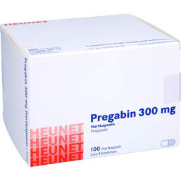 Abbildung: Pregabin 300 mg Hartkapseln Heunet 100 St, Hartkapseln PZN 15303976