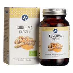 Abbildung: Curcuma 400 mg Bio Kapseln Kapseln, 60 St PZN 15317671