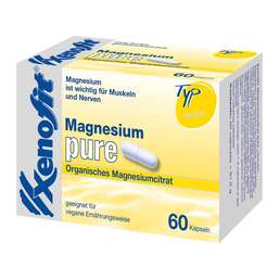 Abbildung: Xenofit Magnesium pure Kapseln 60 St, Kapseln PZN 15319658