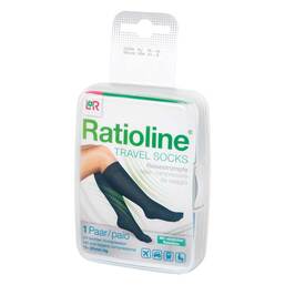 Abbildung: Ratioline Travel Socks Größe 36 - 40 2 St PZN 15322850 