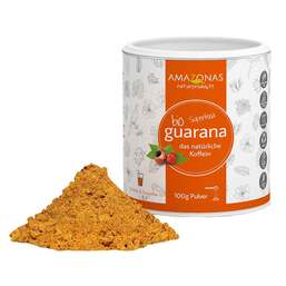 Abbildung: Guarana Bio Pulver pur Pulver Pulver, 100 g PZN 15331180
