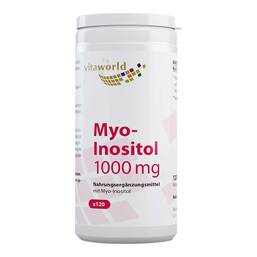 Abbildung: Myo-Inositol 1000 mg Kapseln 120 St, Kapseln PZN 15373899