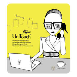 Abbildung: Unitouch Dynamik Gold Gesichtsmaske Beutel, 25 ml PZN 15375591
