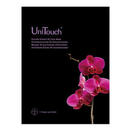 Abbildung: Unitouch Orchideenextrakt-3D Gesichtsmaske Beutel, 30 ml PZN 15375616