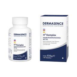 Abbildung: Dermasence H3 Komplex Tabletten 90 St, Tabletten PZN 15378247