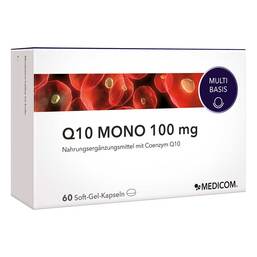 Abbildung: Q10 Mono 100 mg Weichkapseln Weichkapseln, 60 St PZN 15385566