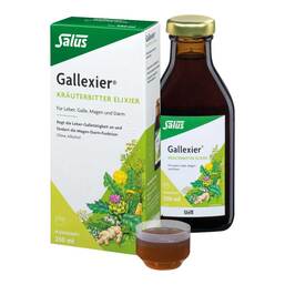 Abbildung: Gallexier Kräuterbitter Elixier Salus Flüss.z.E. 250 ml, Flüssigkeit zum Einnehmen PZN 15386844